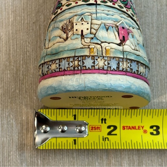 JIM SHORE Heartwood  Creek Landscape Sleeps Winter Angel Figurine 2005 - Picture 4 of 6